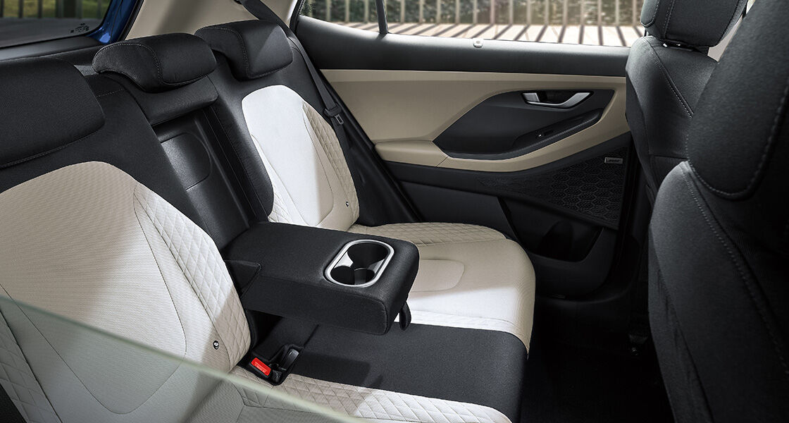 gray two-tone interior