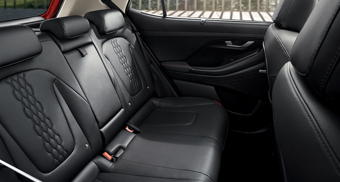 orange color pack interior