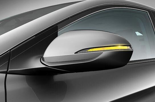 electric folding outside mirrors