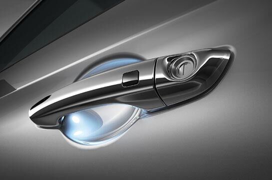 welcome light door handles