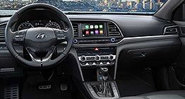 elantra 2019 interior steering wheel