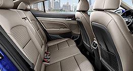 elantra 2019 interior back seats