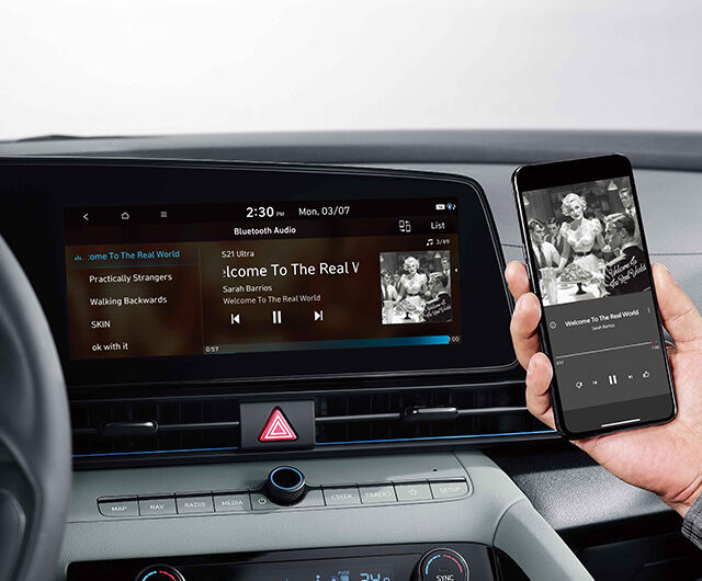 The new Elantra Bluetooth Multi-pairing