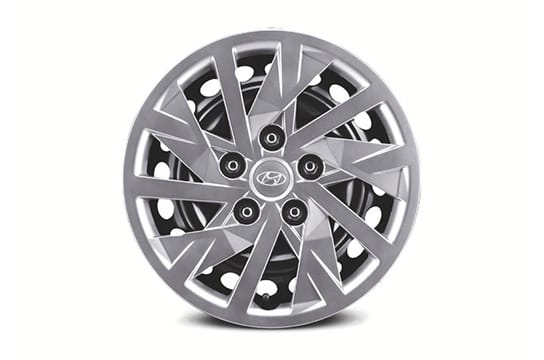 The new Elantra design 15" steel wheel