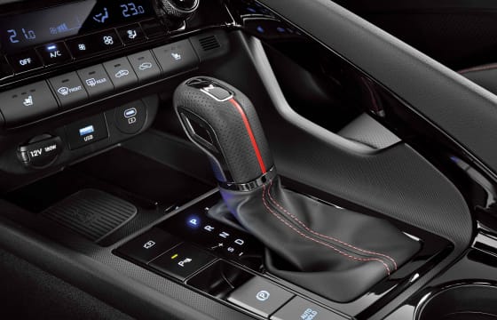 N Line Exclusive Leather Gear Knob