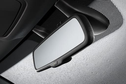 Rain sensor with the mirror