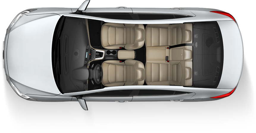 Beige car seat