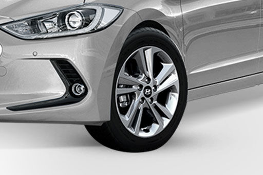 Closer view of tire with tire pressure monitoring system