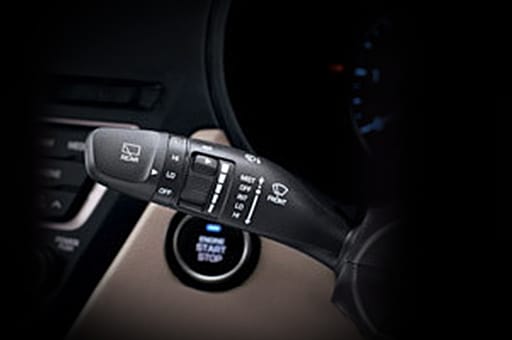 Closer view of auto light control