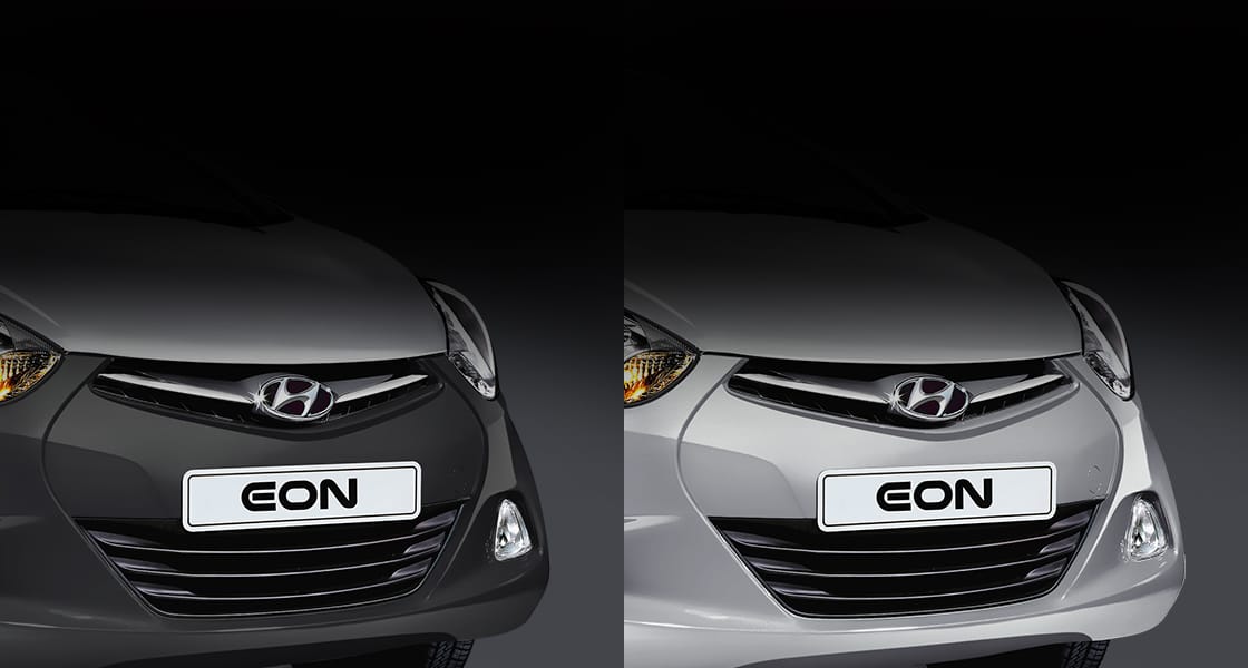 Radiator grille of Eon