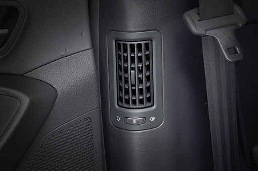 2nd row air ventilation