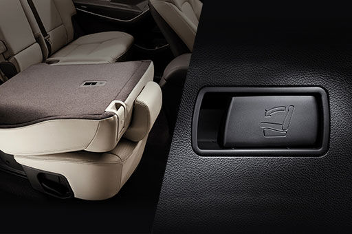 2nd row seat remote folding