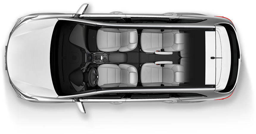 Gray car seat