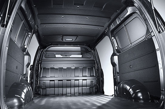 2/3-seater panel van cargo room