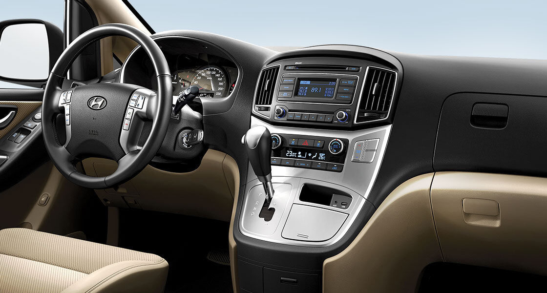 h-1 interior front seat