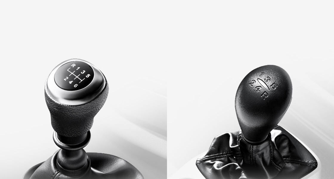 6- or 5-speed manual transmission