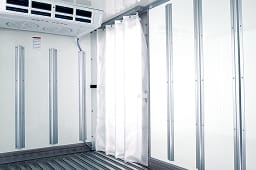 Image of the curtain on the side door