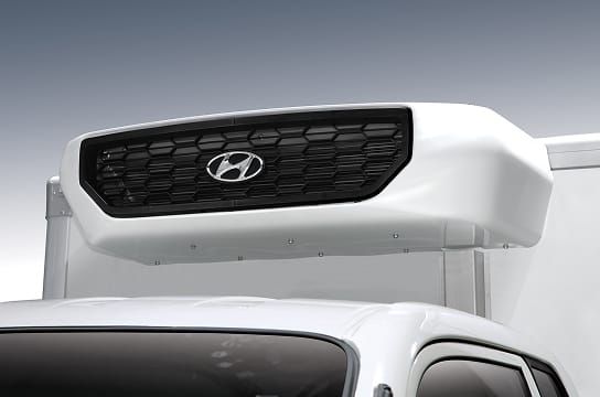 Close-up photo of standard freezer condenser