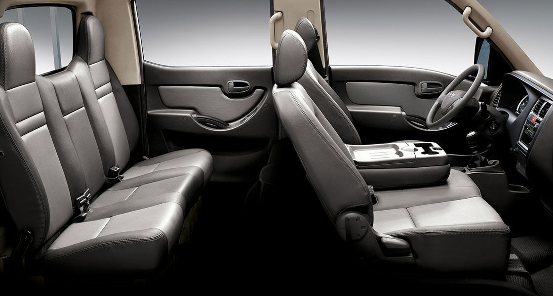 Entire view of interior from the side viewpoint