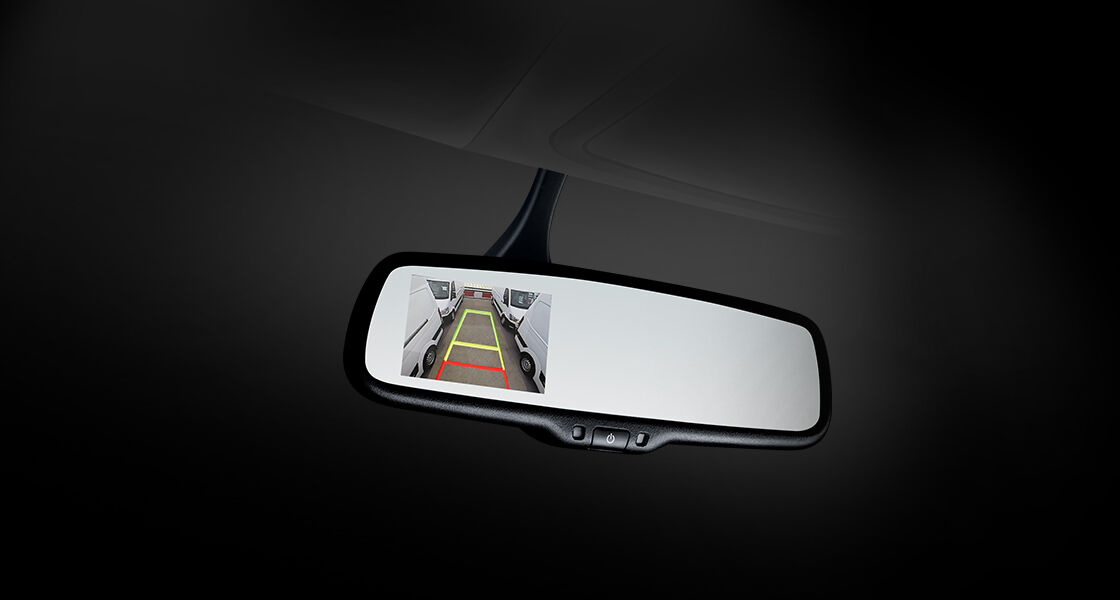Electronic chromatic type mirror
