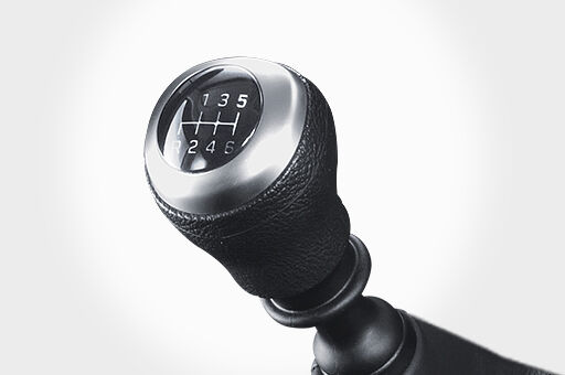 6-speed manual transmission and shift-by-wire