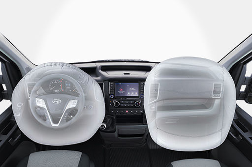 Airbags simulated