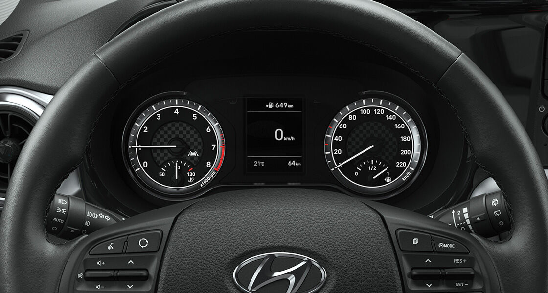 Tableau de bord de la Hyundai i10 2021