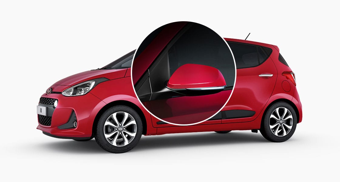 Door mirror LED turn signals