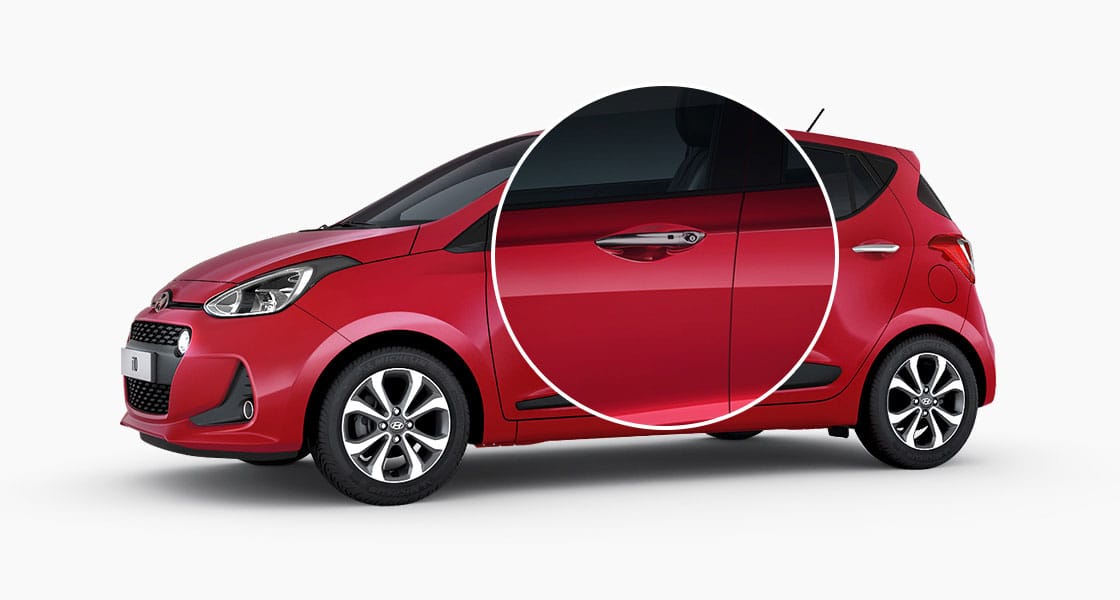 Sleeker side moldings