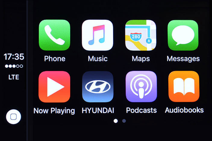 Apple CarPlay screen