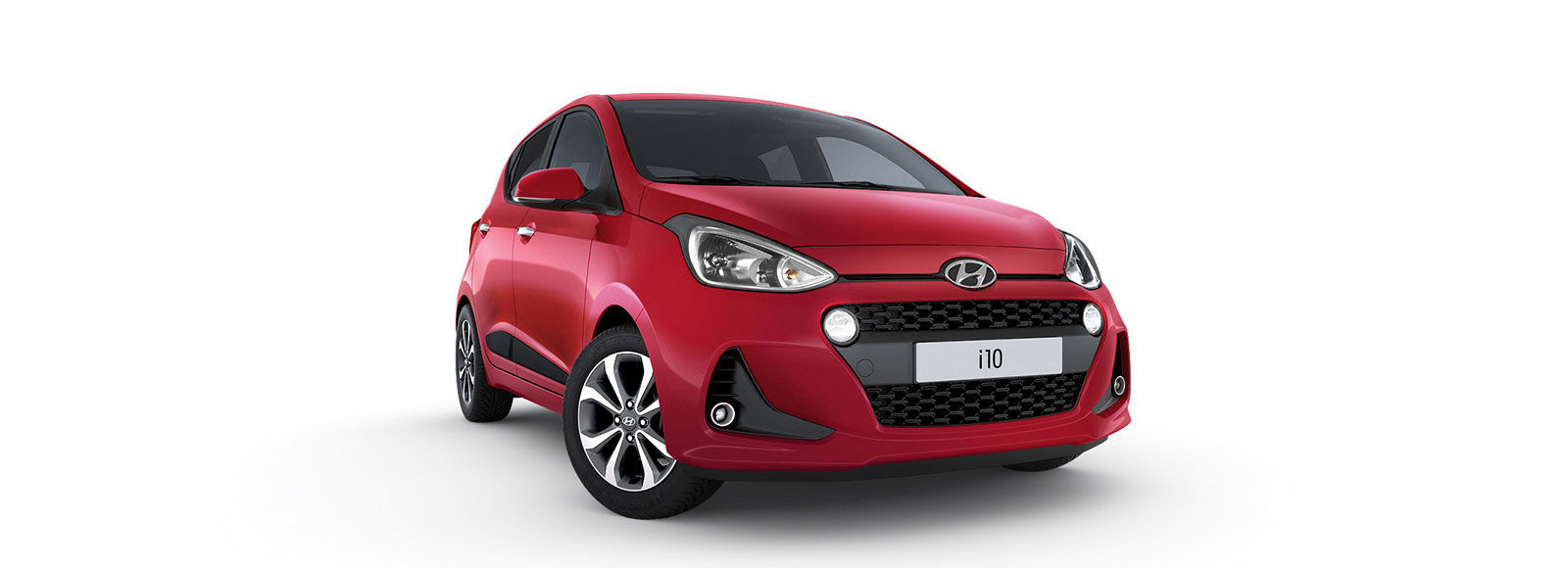 Front view of red i10