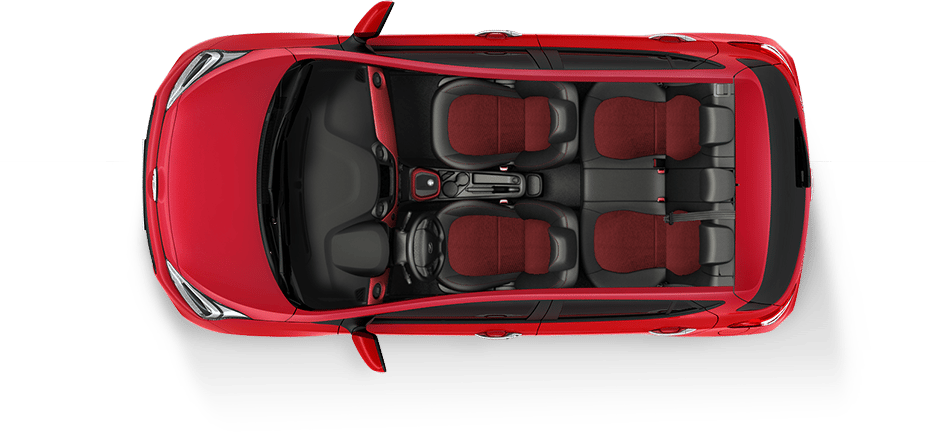 Black and Red car seat