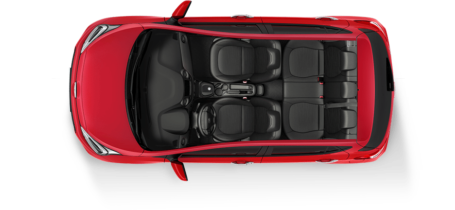 Black and Dark Gray car seat