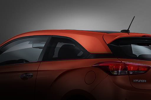 Closer view of privacy glass