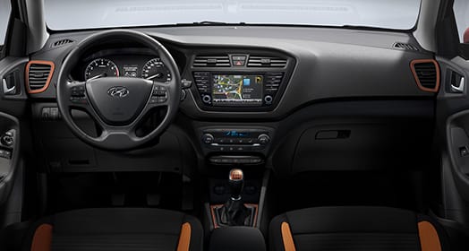 Cockpit design in black color