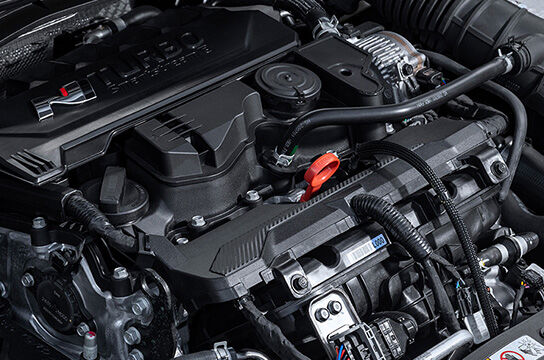 Turbocharged 1.6 T-GDi engine.