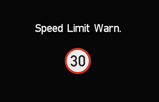 Intelligent Speed Limit Warning (ISLW).