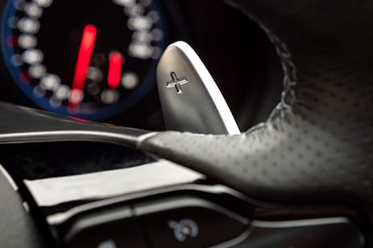 Fast shifts at your fingertips.