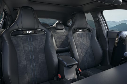 N Light Seats- Sit like a pro.