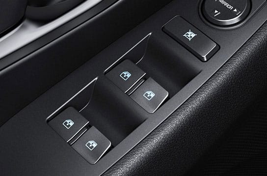 أزرار التحكم الكهربائي بالنوافذ