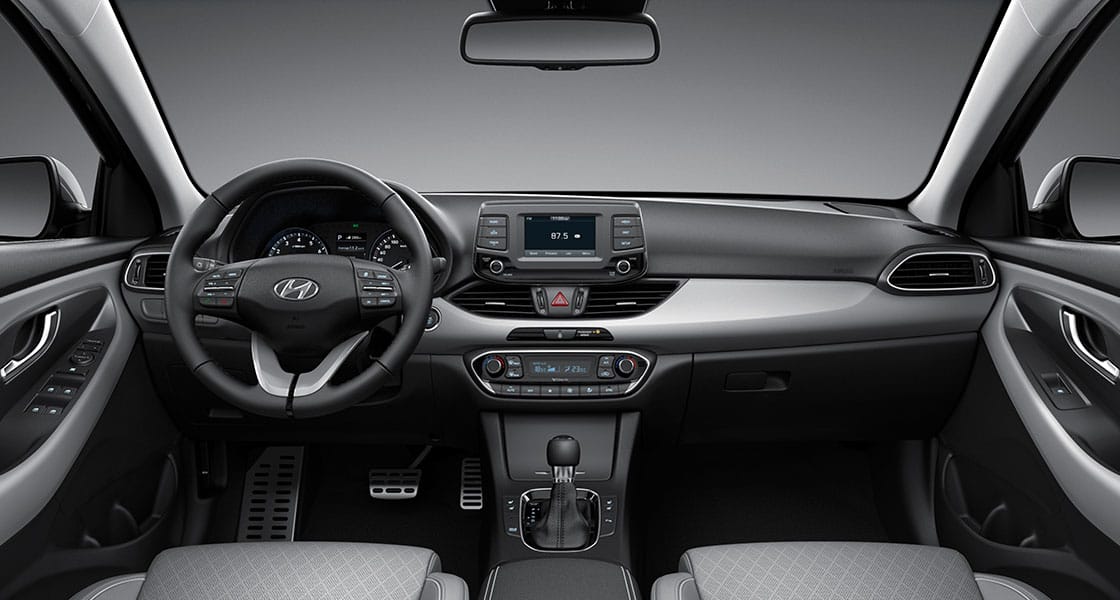 منظر أمامي للتصميم الداخلي الرمادي بدرجتين