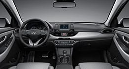 منظر أمامي للتصميم الداخلي الرمادي بدرجتين