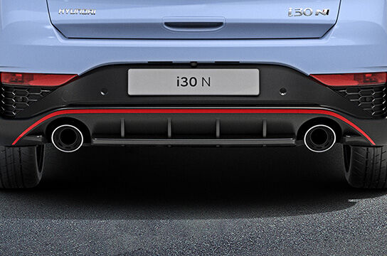 New rear bumper.