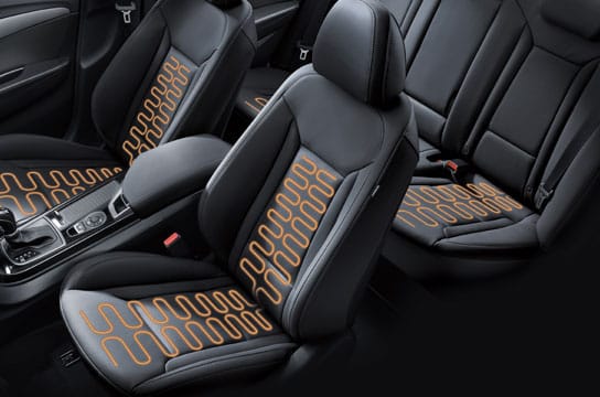 front & rear seats warmer