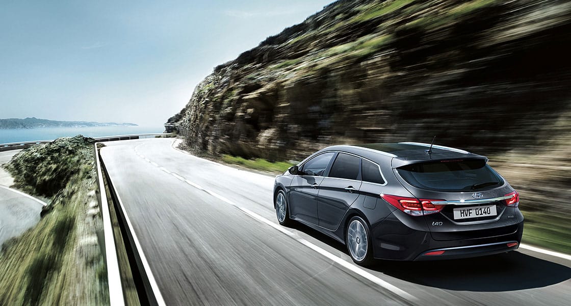 i40 rear on road drive