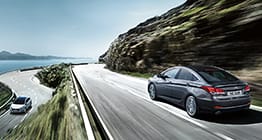 i40 Sedan rear on road