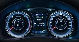i40 Sedan gauge
