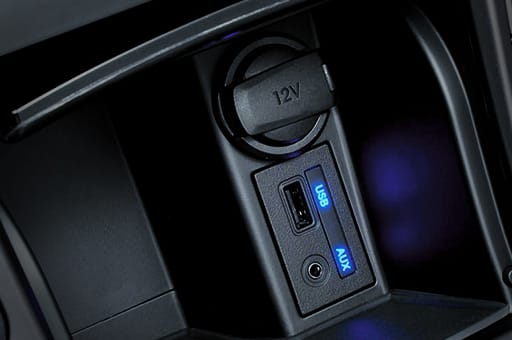 Aux and usb ports