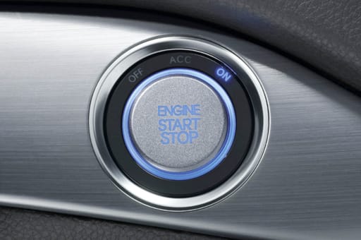 Engine start and stop button