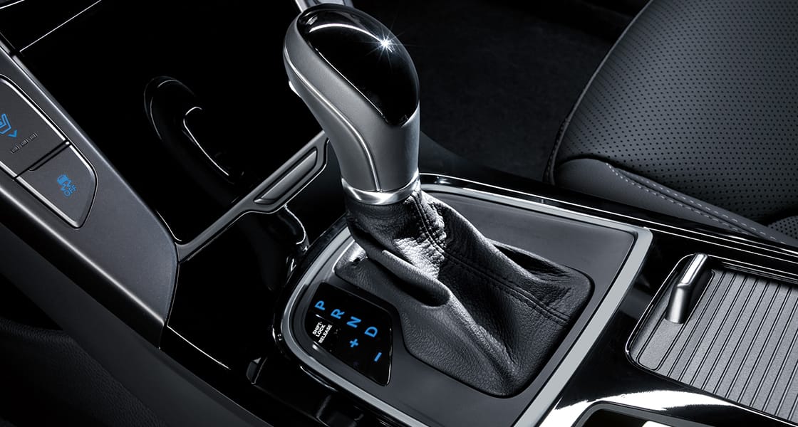 Automatic transmission in black and dark gray color